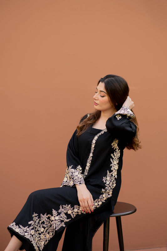 DHANAK 2PC HEAVY EMBROIDERED UNSTITCHED (NC 7565)