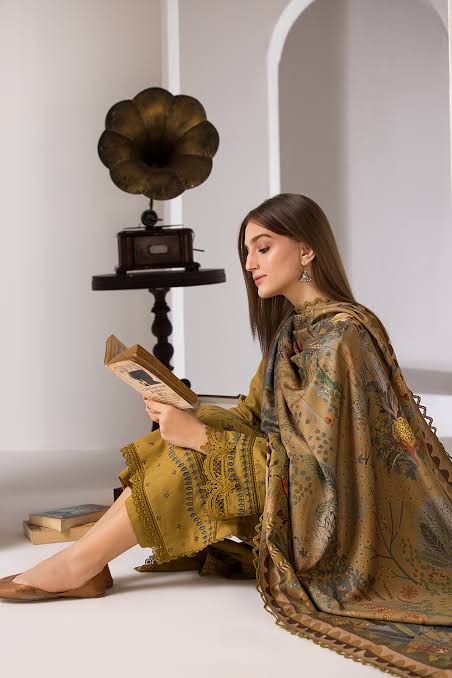 DHANAK 3PC EMBROIDERED UNSTITCHED ARTICLE (NC 3052 B)