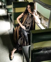 IZEL DHANAK 3PC HEAVY EMBROIDERED UNSTITCHED ARTICLE (NC 7561)