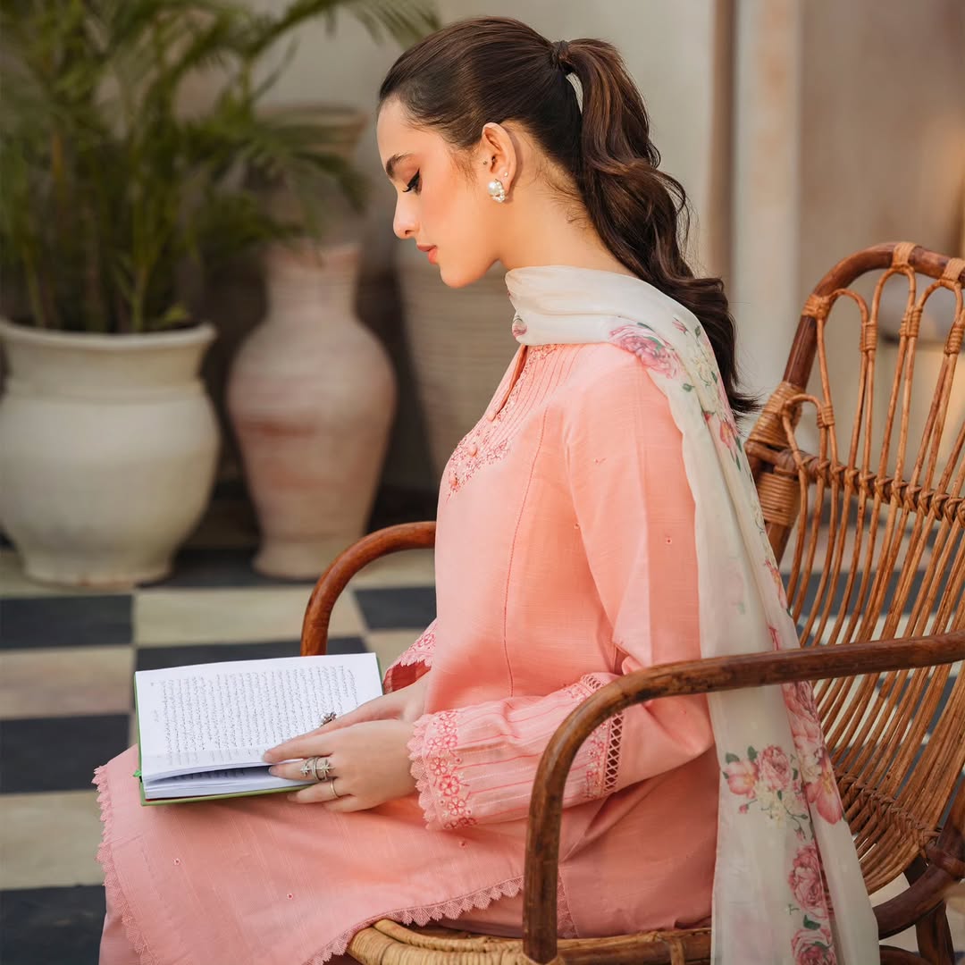 DHANAK 3PC EMBROIDERED UNSTITCHED SUIT (NC 3065)