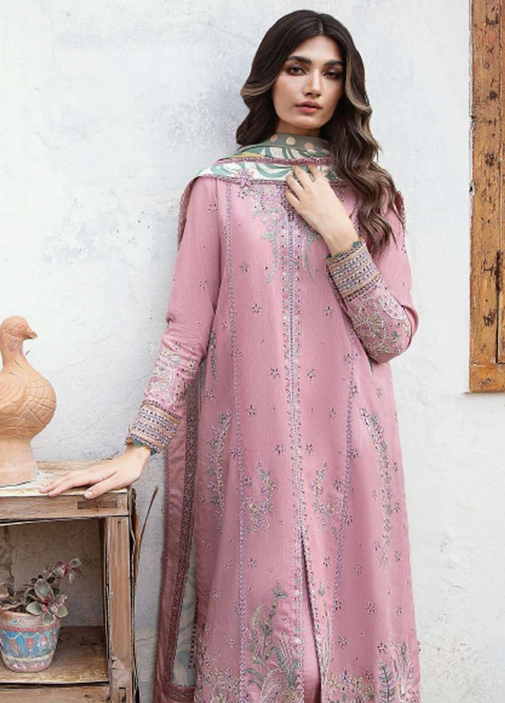 JAZMIN DHANAK 3PC EMBROIDERED UNSTITCHED ARTICLE (NC 3067)