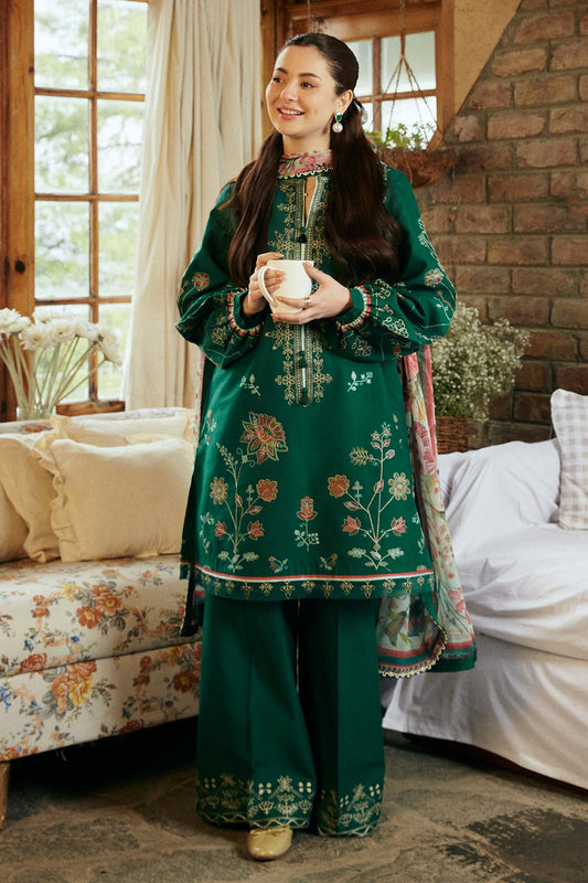 DHANAK 3PC EMBROIDERED UNSTITCHED ARTICLE (NC 3053)