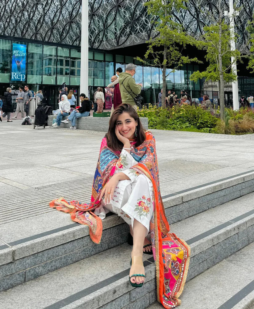 DHANAK 3PC HEAVY EMBROIDERED UNSTITCHED SUIT (NC 7502)