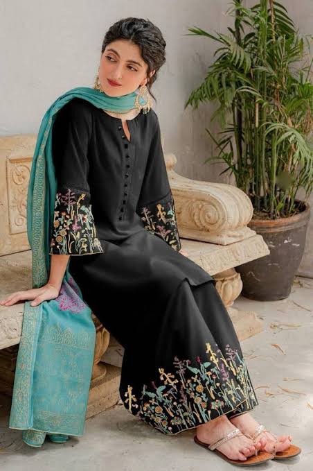 ASLING DHANAK 3PC EMBROIDERED UNSTITCHED ARTICLE (NC 7573 B)