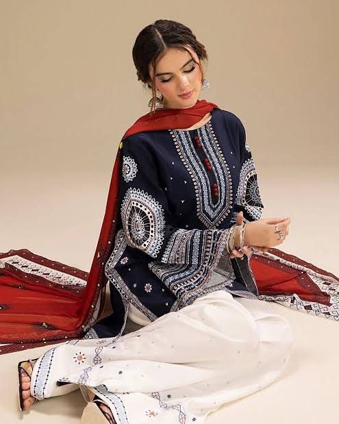 JAZMIN DHANAK FULL HEAVY EMBROIDERED UNSTITCHED ARTICLE (NC 7553)