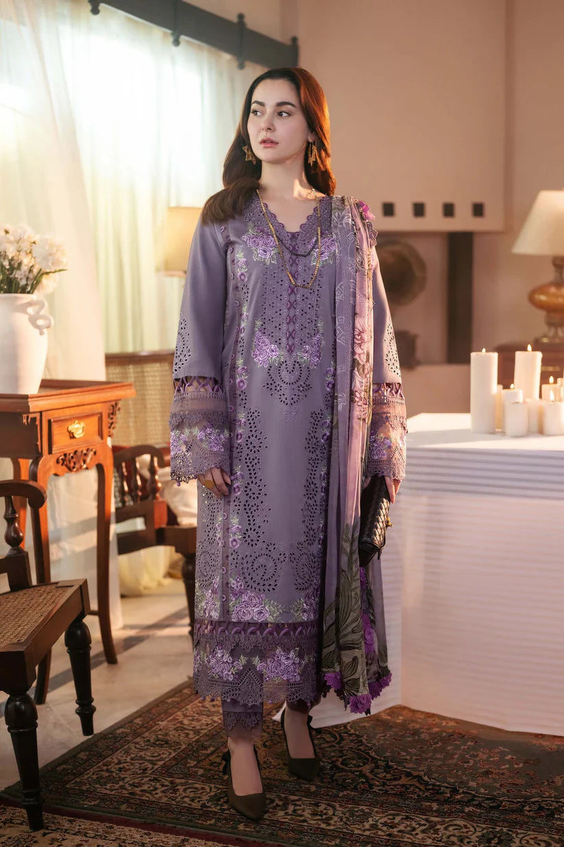 DHANAK 3PC ZARA SHAHJAHAN EMBROIDERED UNSTITCHED (NC 7549)
