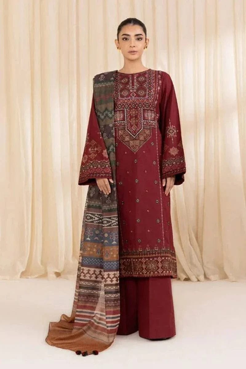 KAYSERIA DHANAK 3PC EMBROIDERED UNSTITCHED ARTICLE (NC 7546)