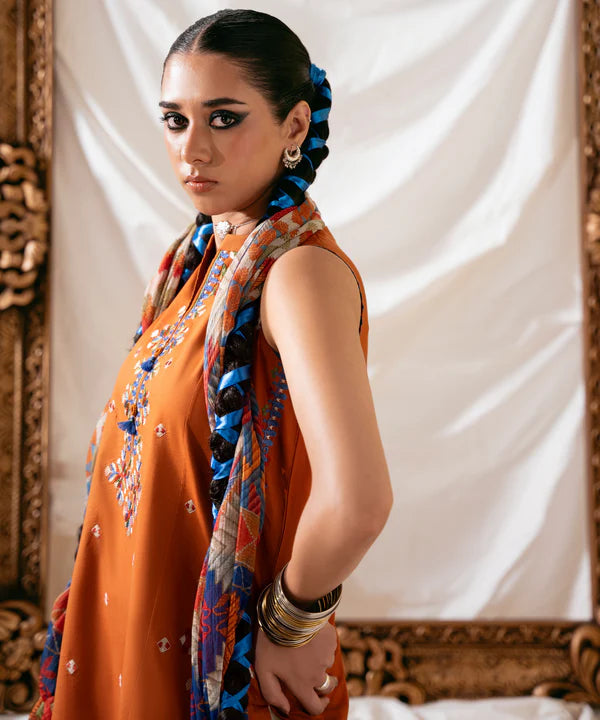 BATIK DHANAK 3PC EMBROIDERED UNSTITCHED ARTICLE (NC 3081)